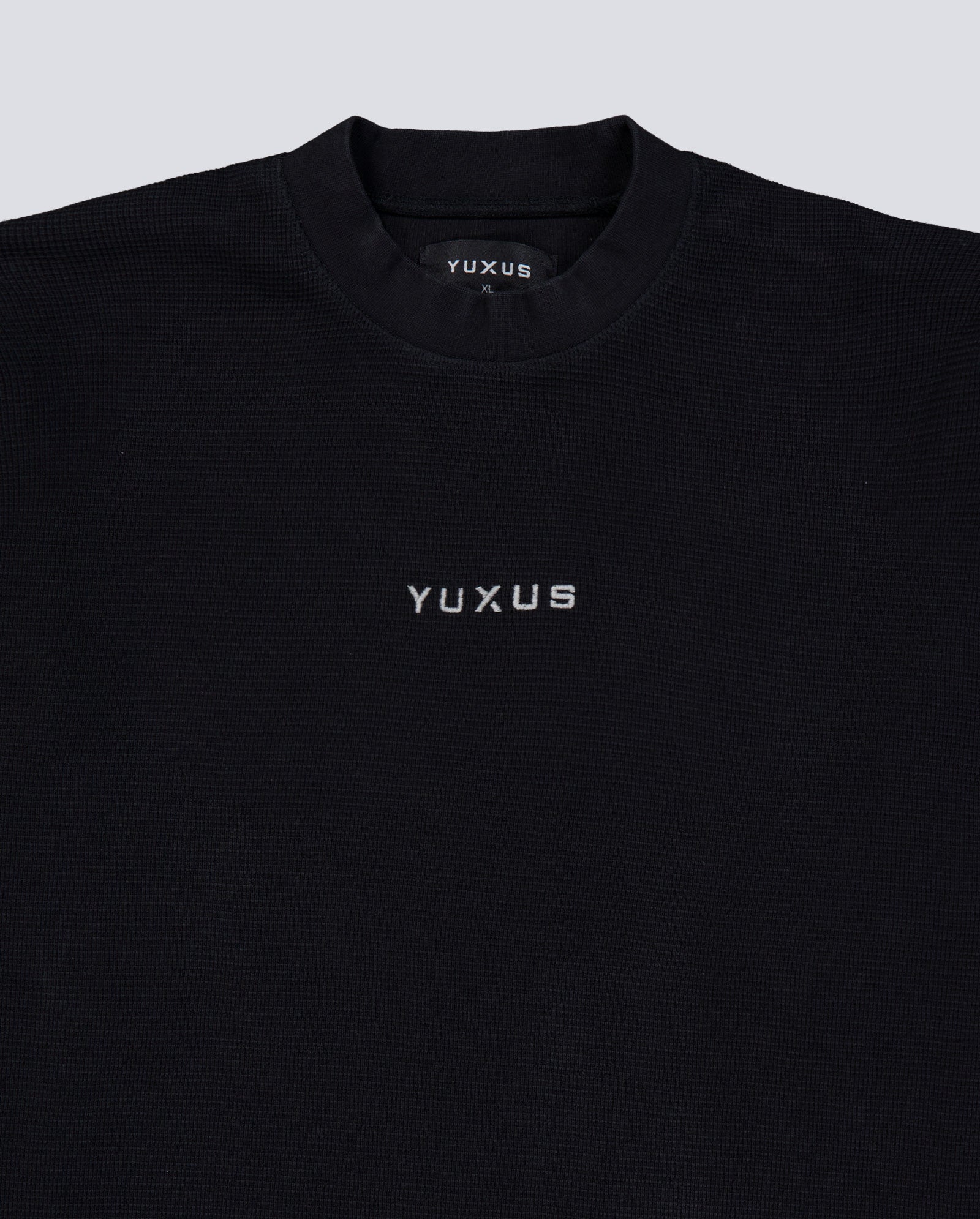 Camiseta Manga Larga Yuxus Vanguard Waffle Gris Unisex