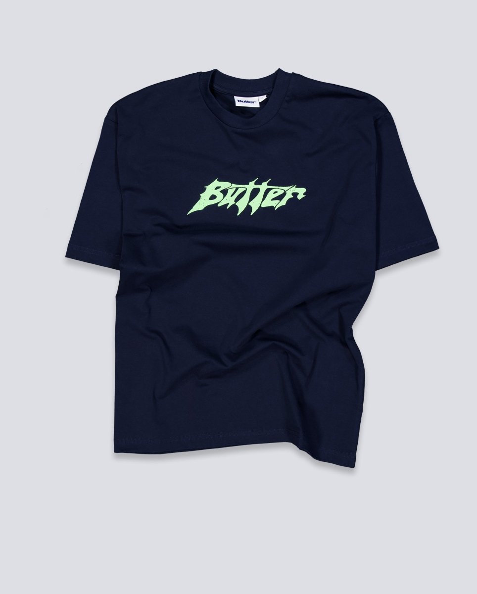 Camiseta Butter Goods Amplify Azul Unisex