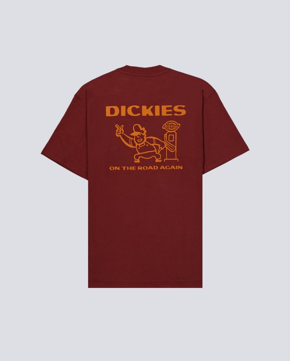 Camiseta Dickies Burns Granate Hombre