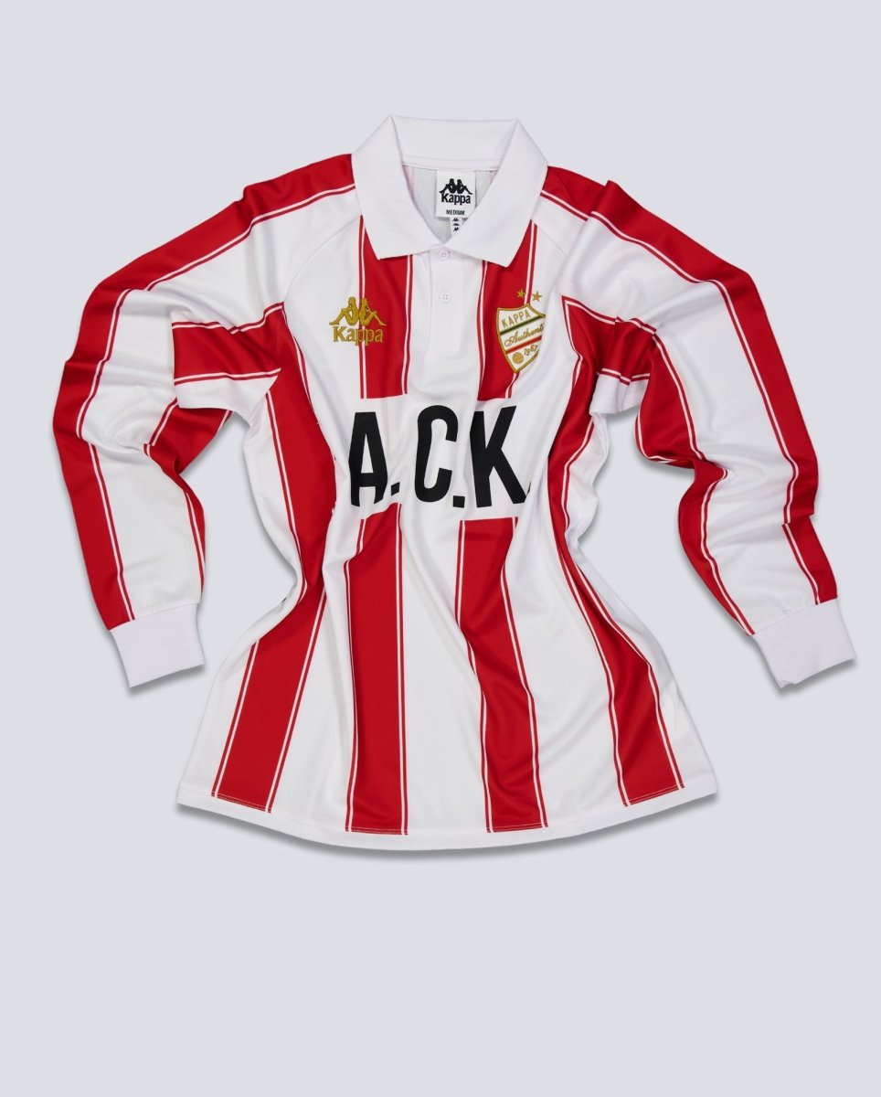 Camiseta Kappa Oden Blanco Rojo Unisex