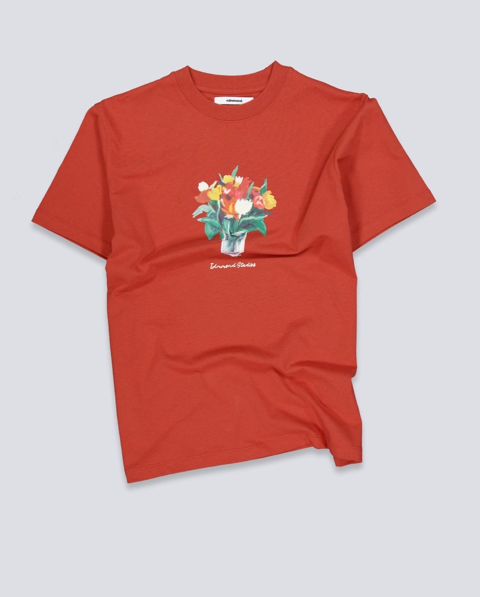 Camiseta Edmmond Studios Lush Rojo Unisex