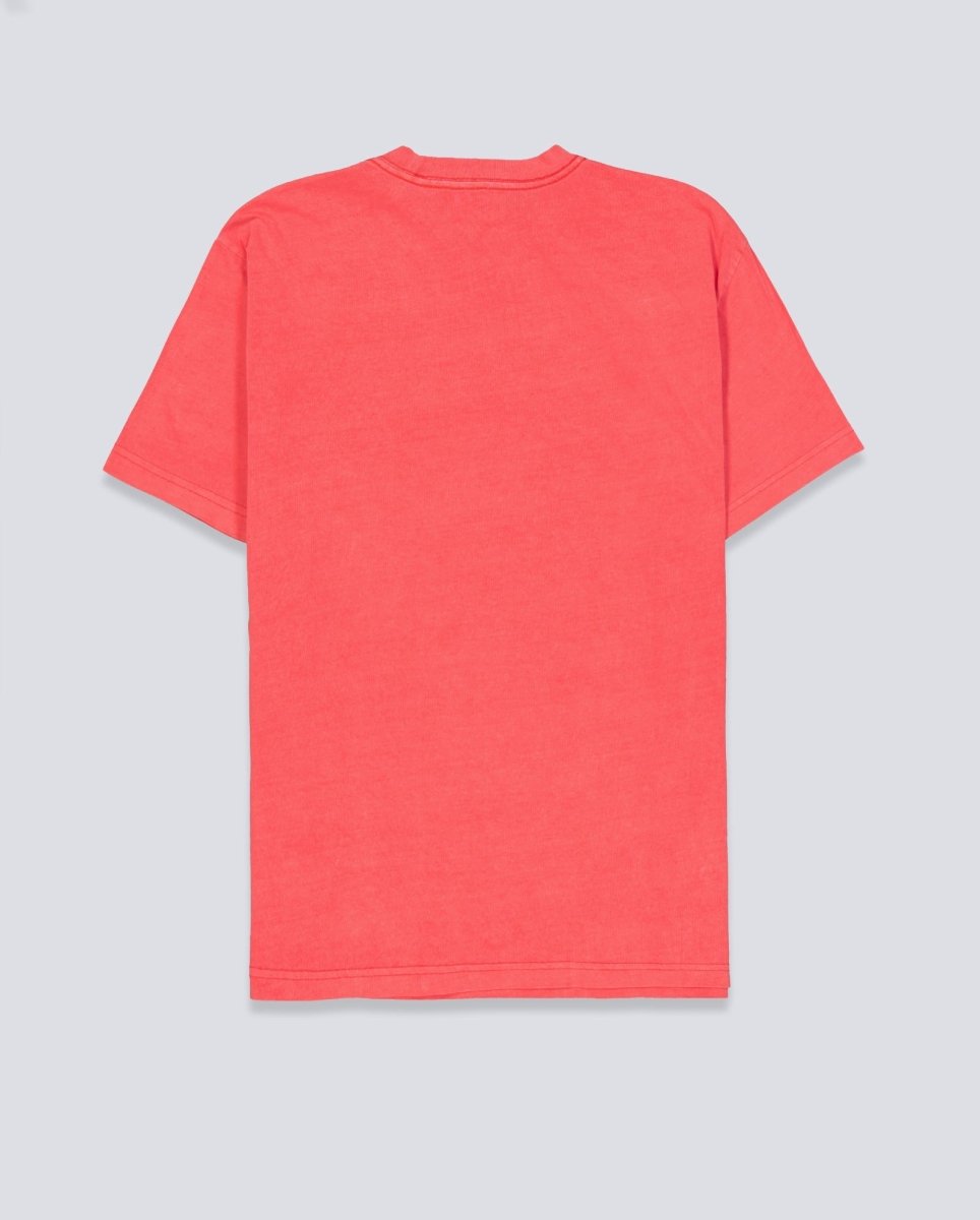 Camiseta Obey Lowercase Pigment Rojo Unisex