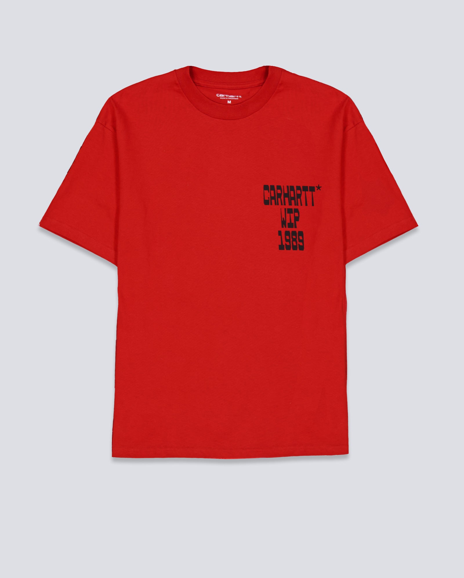 Camiseta Carhart Wip Blocks T-Shirt Rojo Unisex