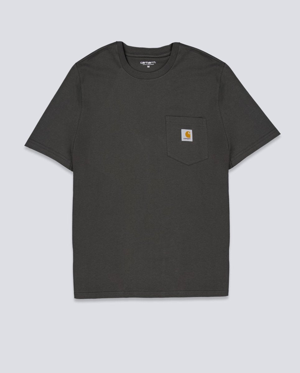 Camiseta Carhart Wip Pocket Verde Unisex