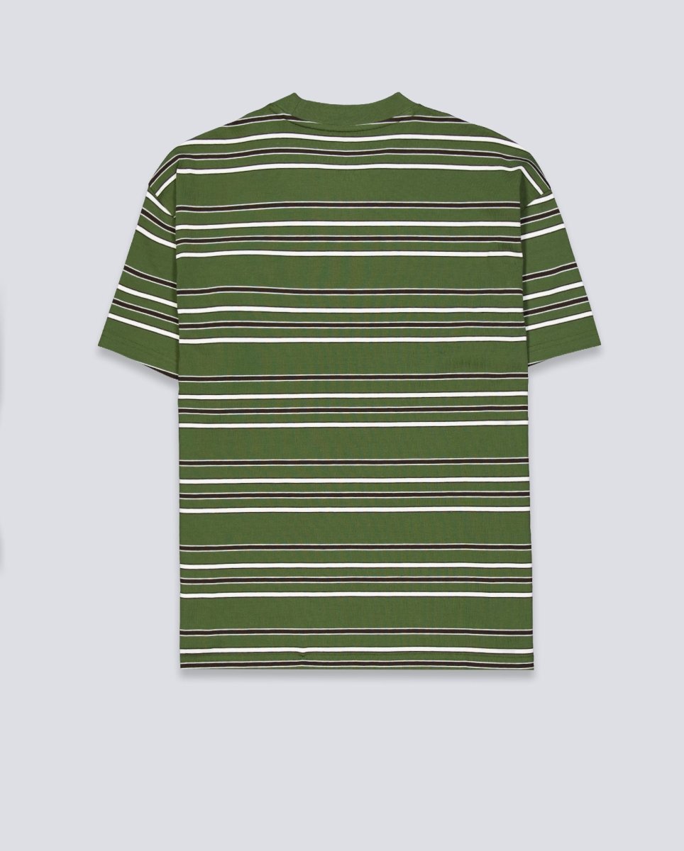 Camiseta Dickies East Liberty Stripe Verde Unisex