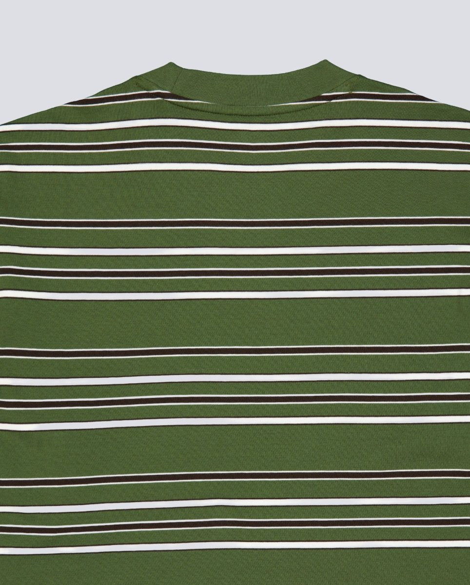 Camiseta Dickies East Liberty Stripe Verde Unisex