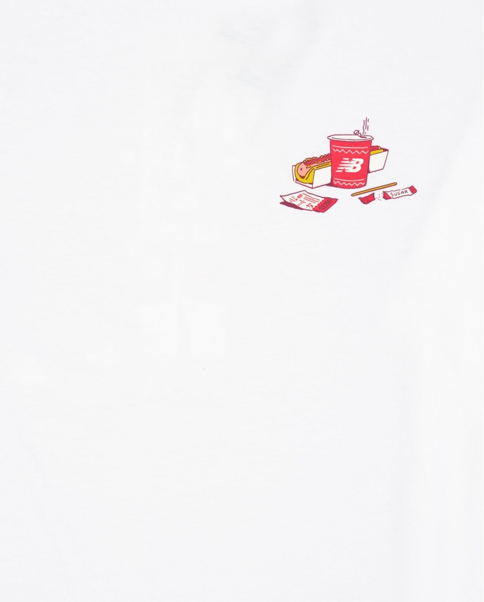 Camiseta New Balance Spectator Blanca Hombre