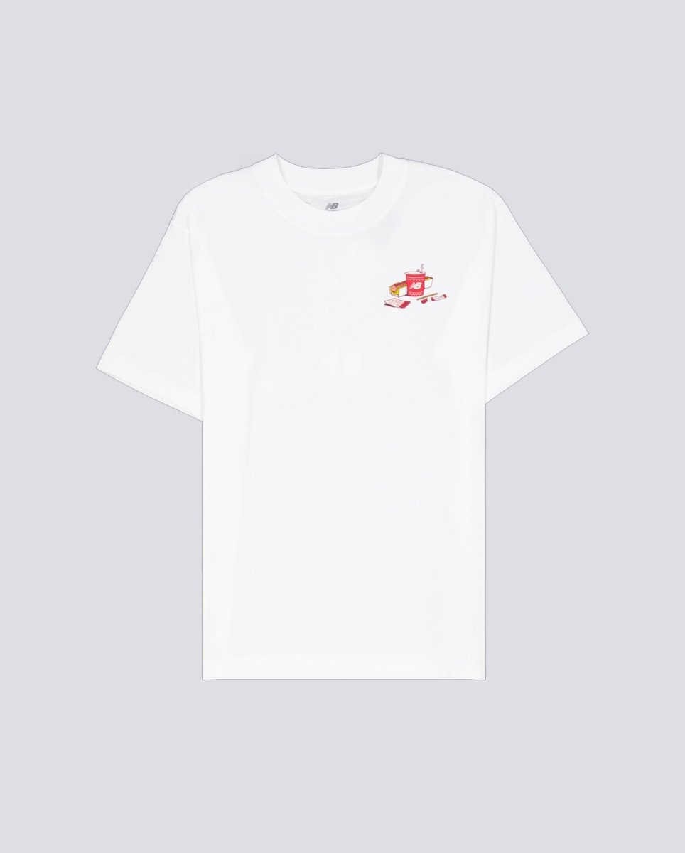 Camiseta New Balance Spectator Blanca Hombre