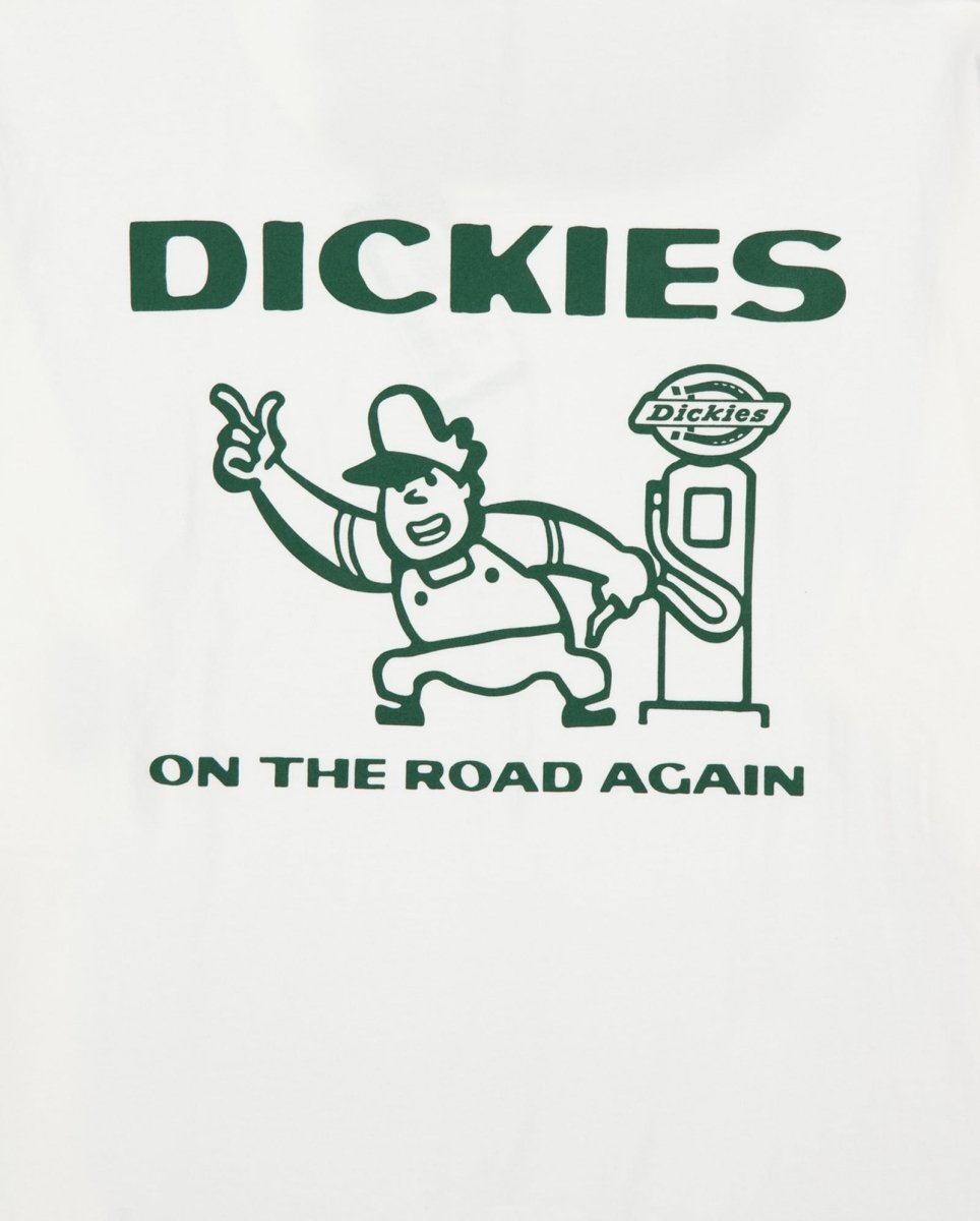 Camiseta Dickies Burns Beige Hombre