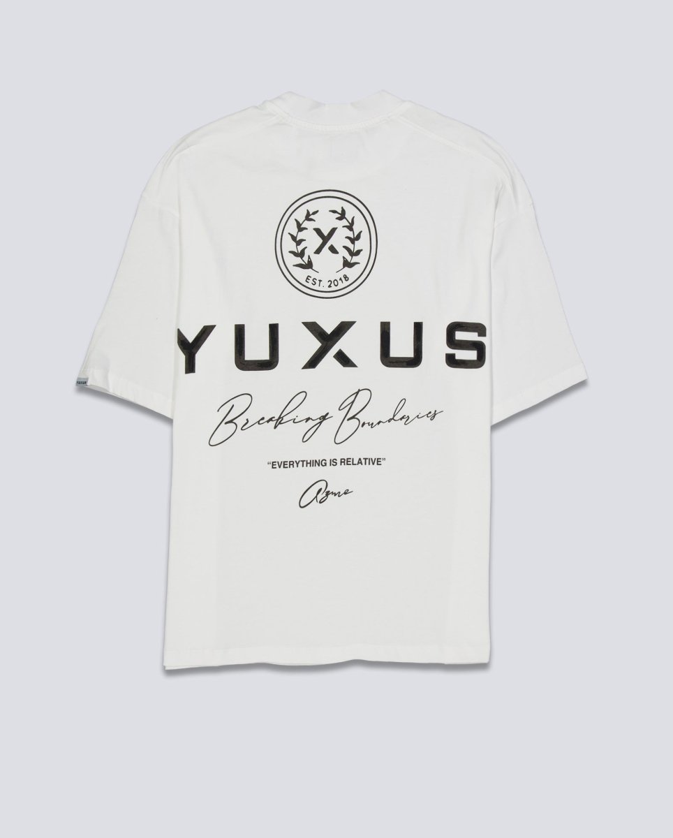 Camiseta Yuxus Hammer Azure Blanco Unisex