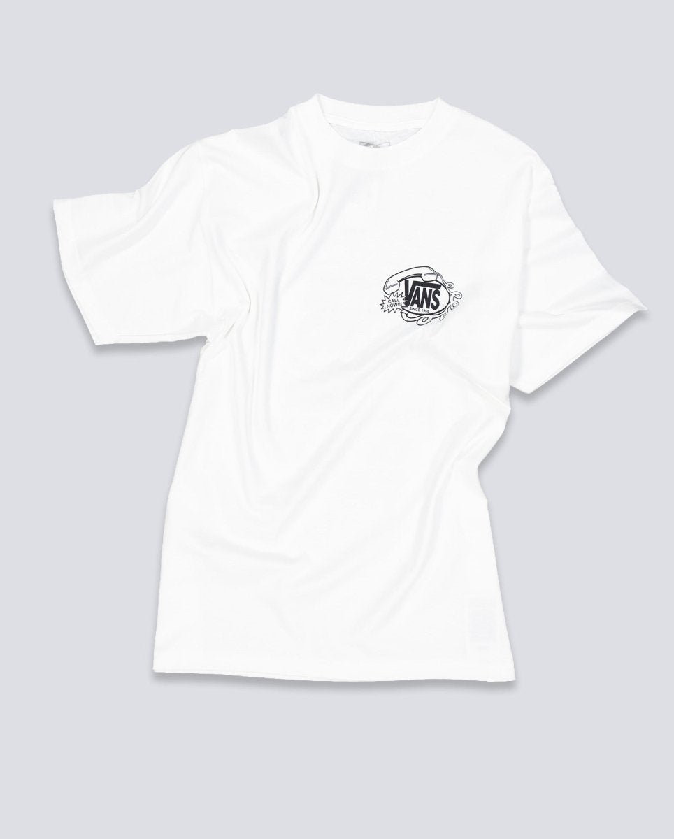 Camiseta Vans Hot Lines SS Tee Blanco Unisex