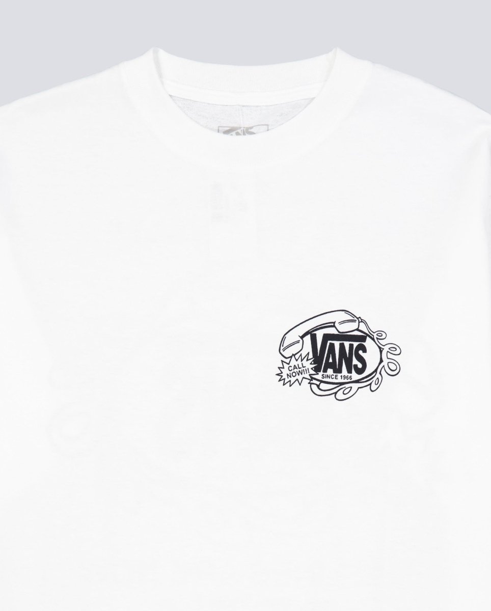 Camiseta Vans Hot Lines SS Tee Blanco Unisex