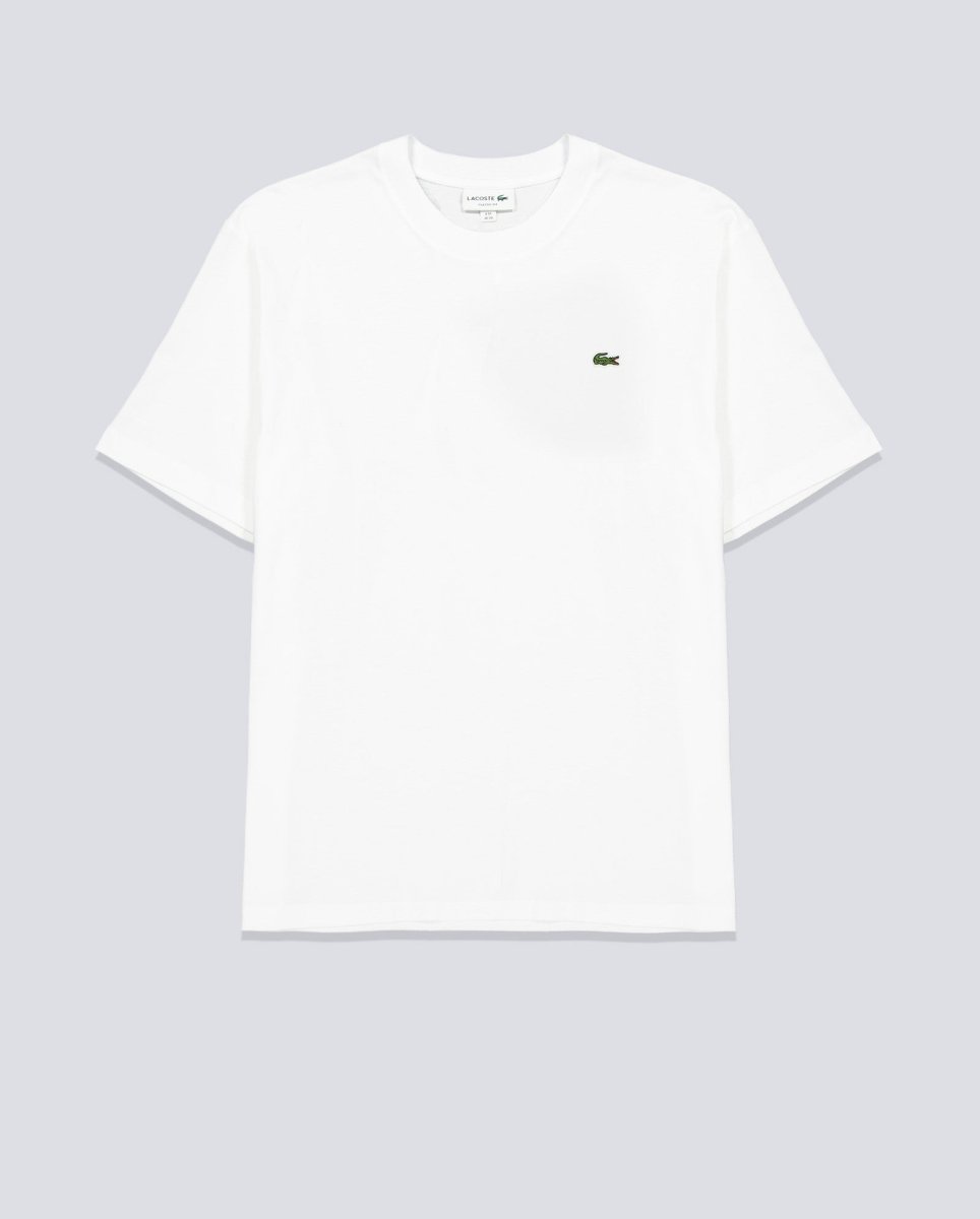 Camiseta Lacoste Classic Fit MidWeight Blanco Hombre
