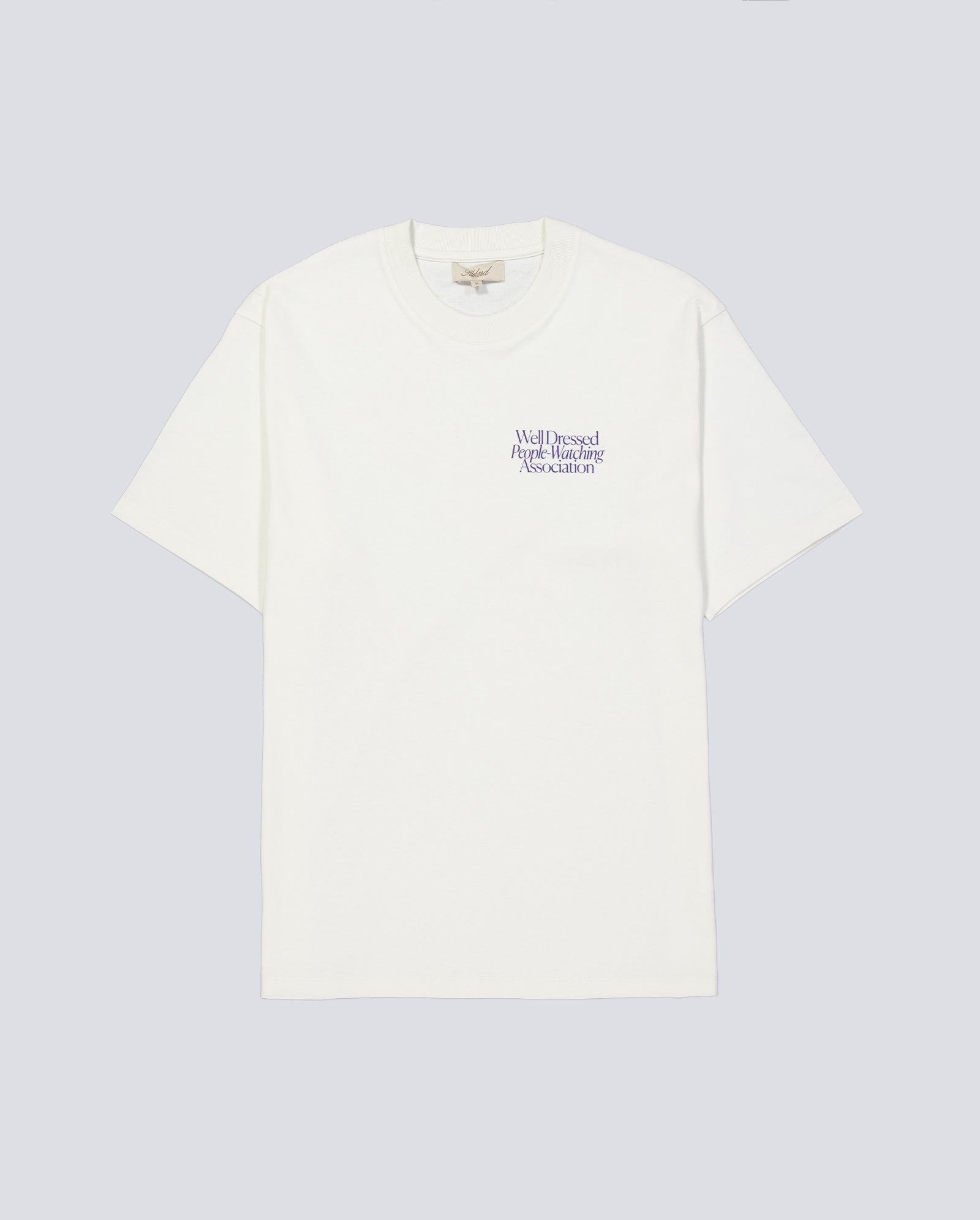 Camiseta Legit x Palard "People Watching" Blanca Unisex