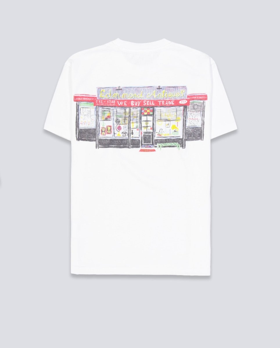 Camiseta Edmmond Studios Antiques Blanco Unisex