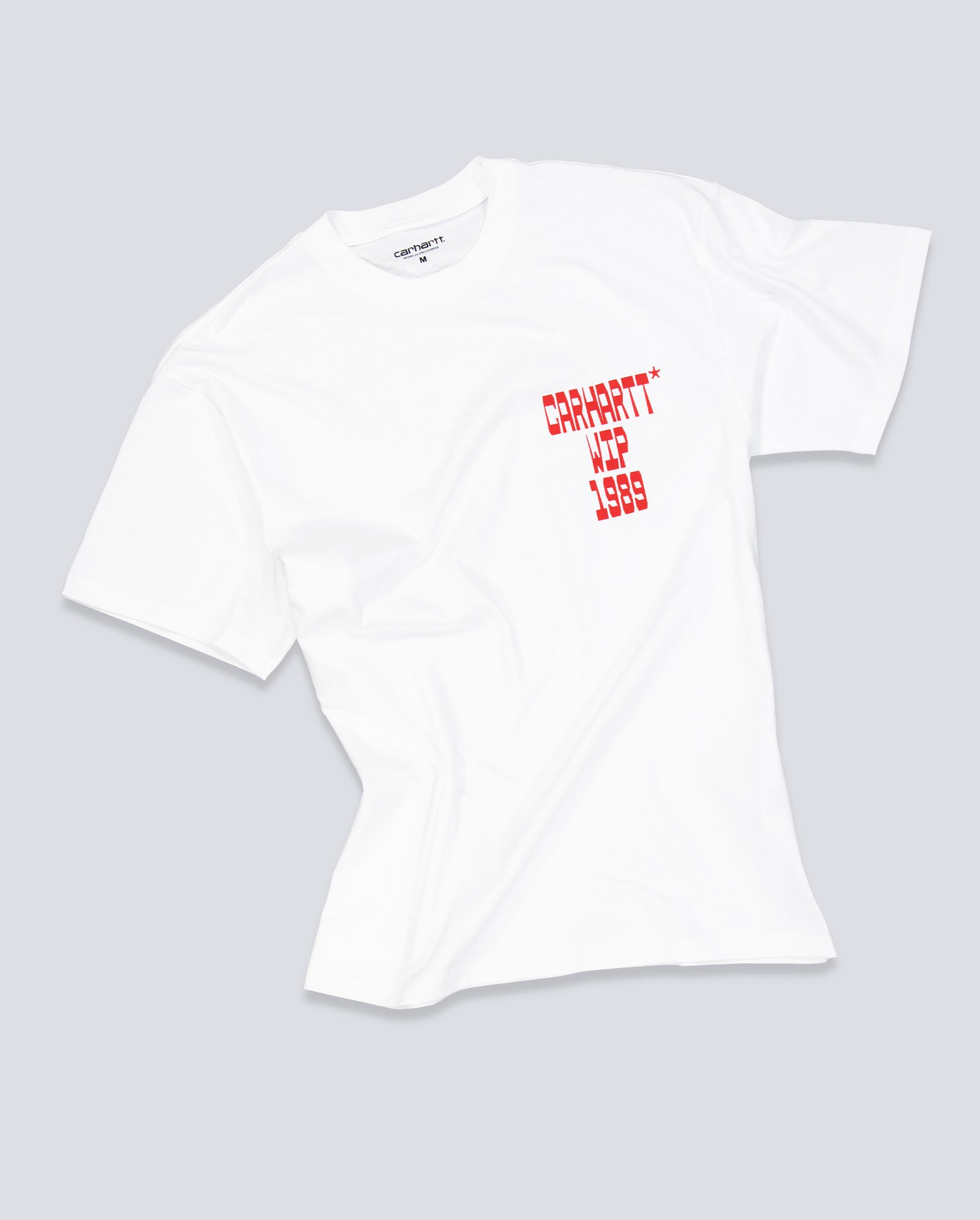 Camiseta Carhart Wip Blocks Blanco Unisex