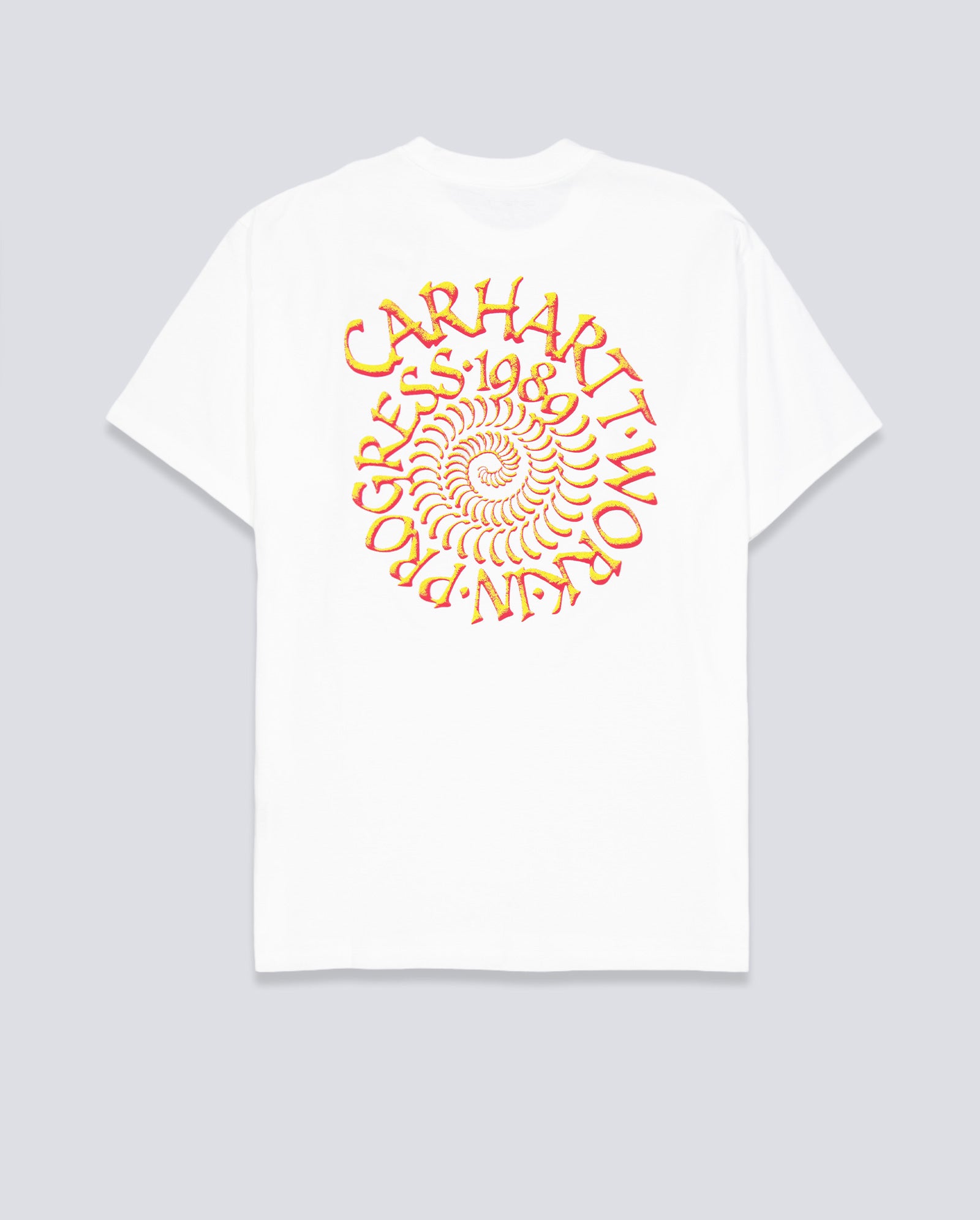 Camiseta Carhart Wip Spirals T-Shirt Blanco Unisex