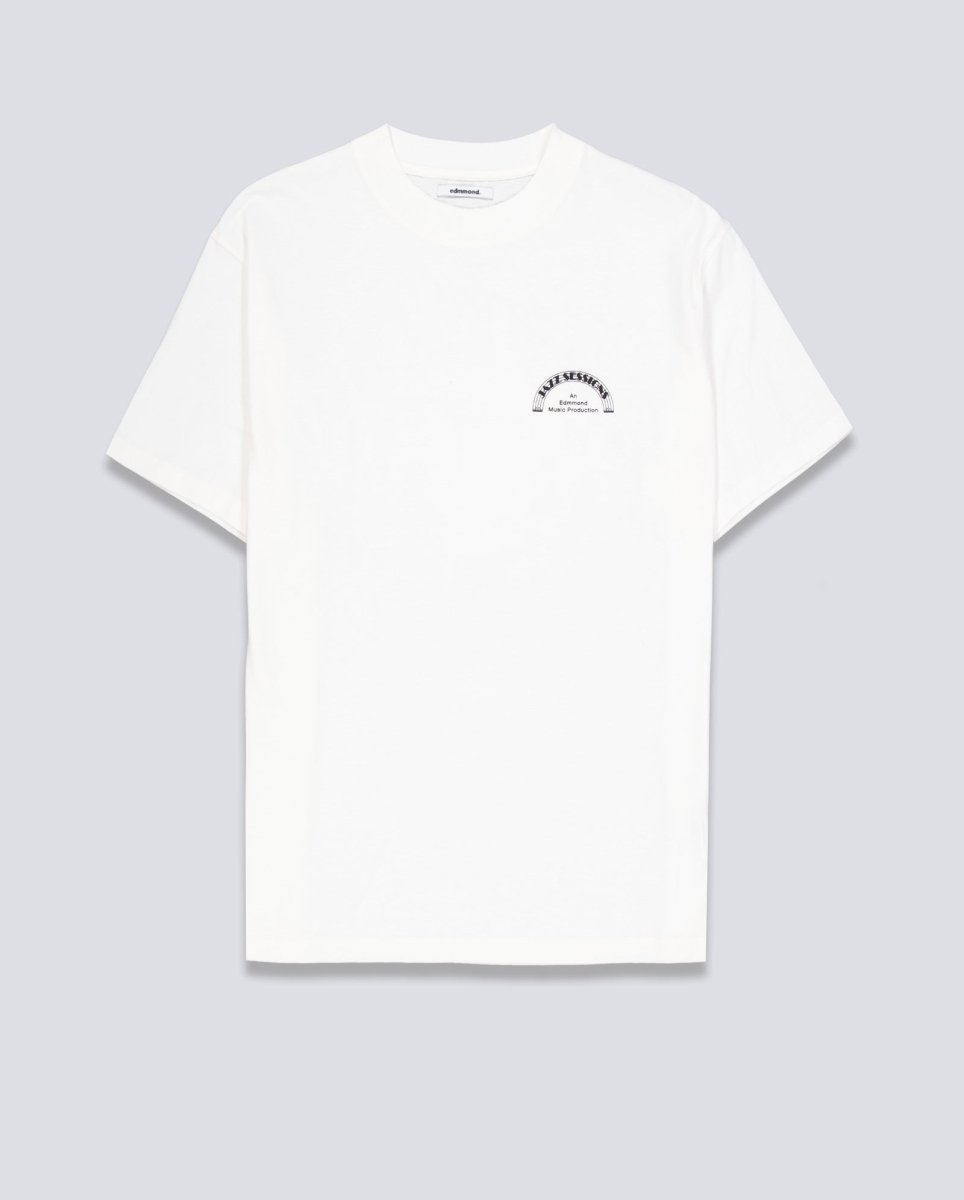 Camiseta Edmmond Studios Jazz Sessions Blanco Unisex