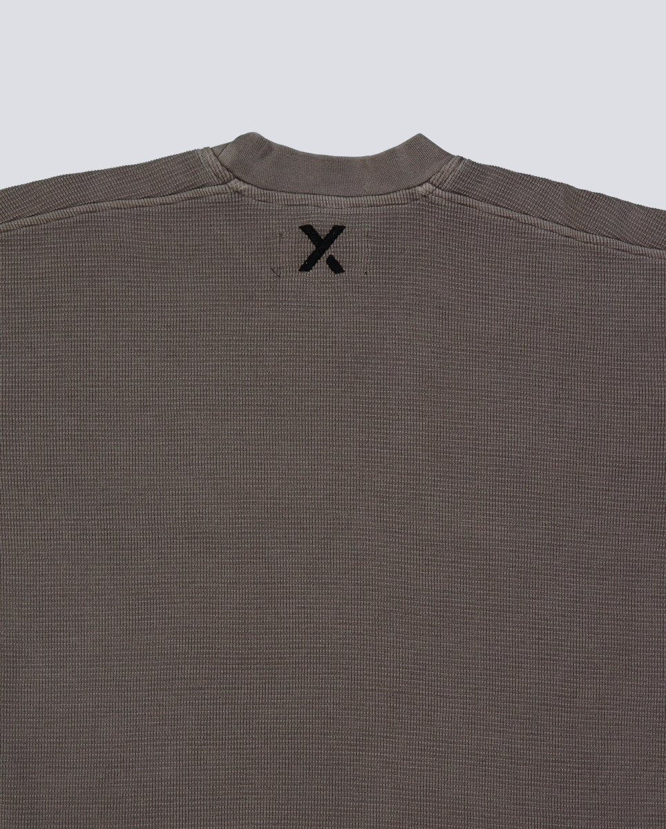 Camiseta Yuxus Coal Cronos Marrón Unisex