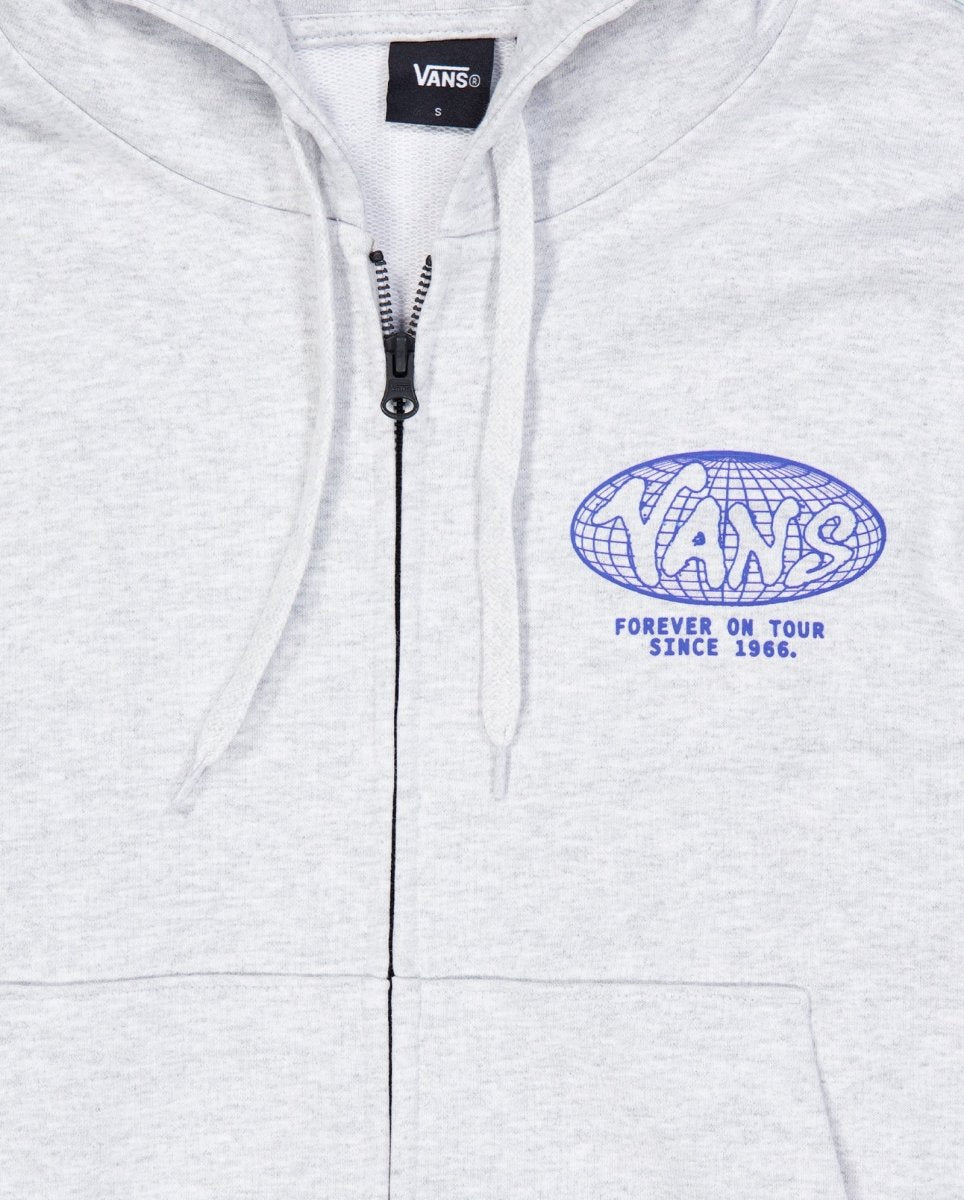 Sudadera con Capucha Vans World Tour Loose Gris Unisex