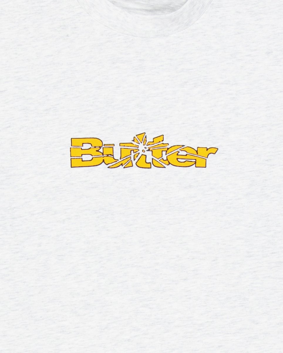 Camiseta Butter Goods Smasehd Logo Gris Unisex