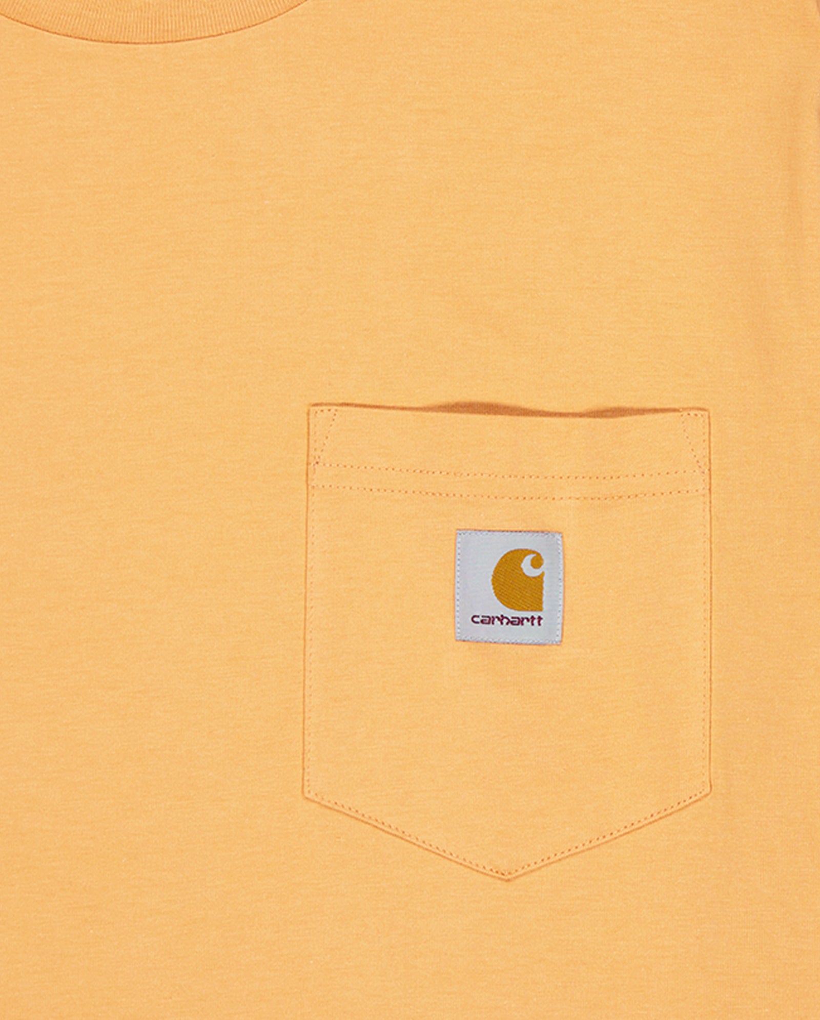 Camiseta Carhart Wip Pocket Naranja Unisex