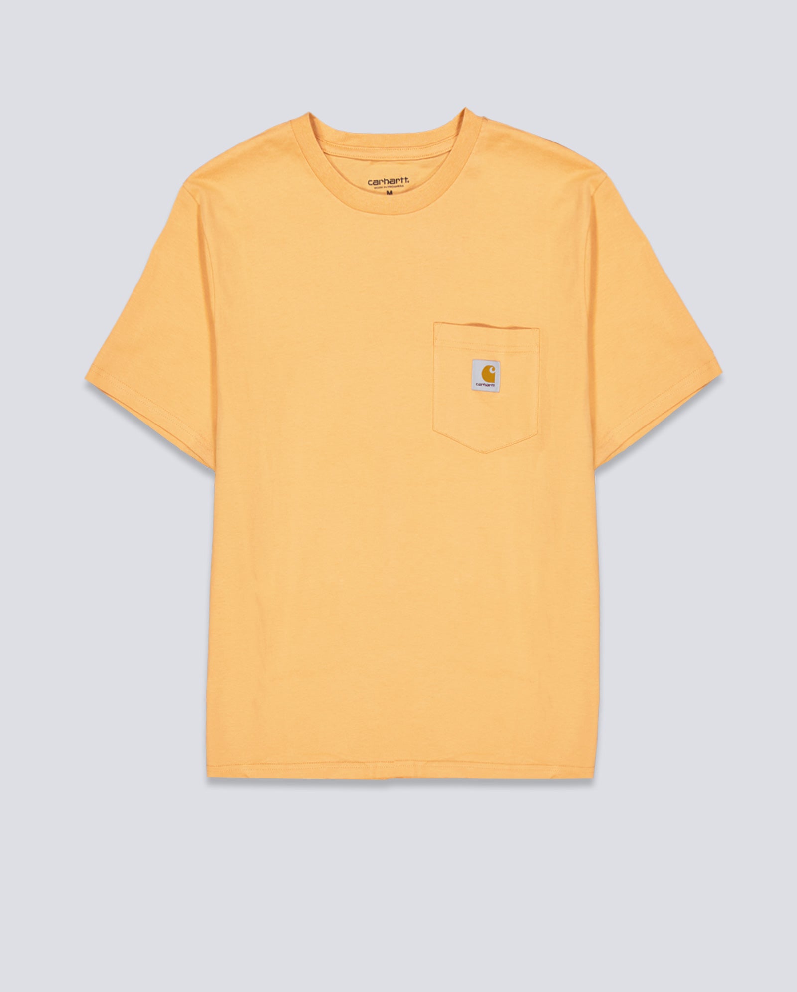 Camiseta Carhart Wip Pocket Naranja Unisex