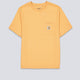 Camiseta Carhart Wip Pocket Naranja Unisex