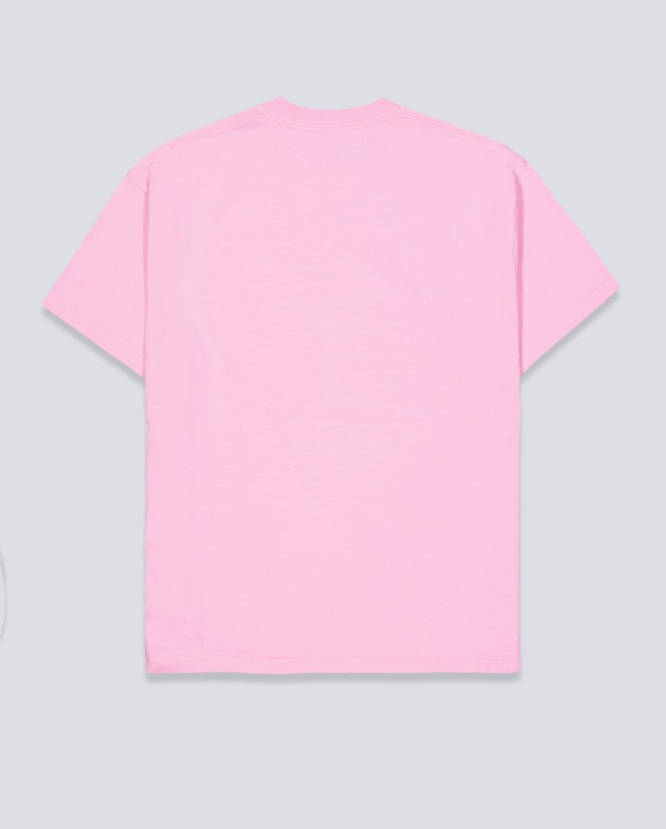 Camiseta Pleasures Forget Rosa Unisex