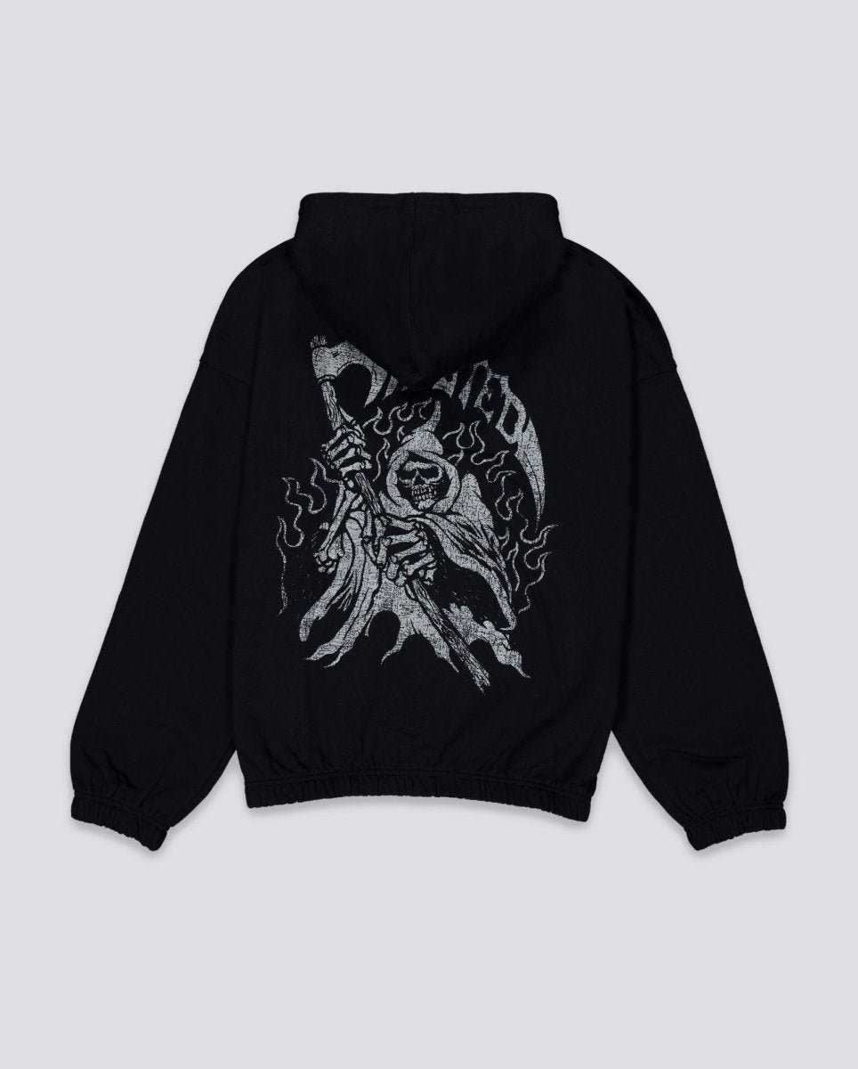 Sudadera Wasted Paris Harvest Boxy Negro Unisex