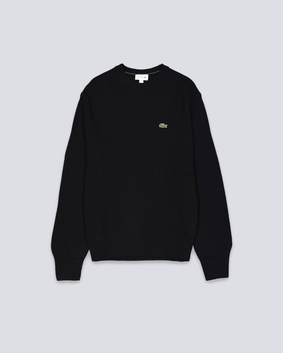 Sudadera Lacoste Tricot Negro Unisex