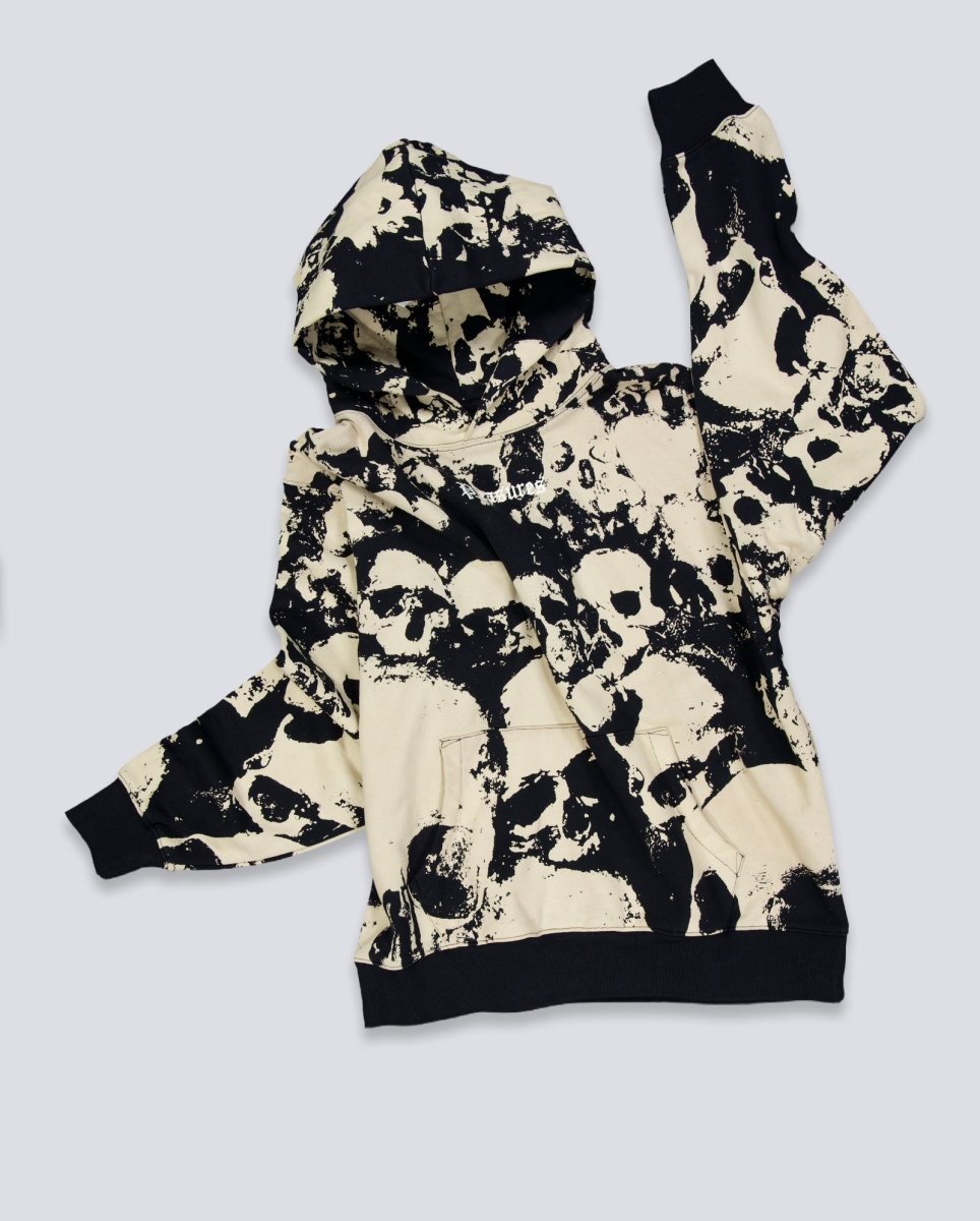 Sudadera Pleasures Despair Negra y Blanca Unisex