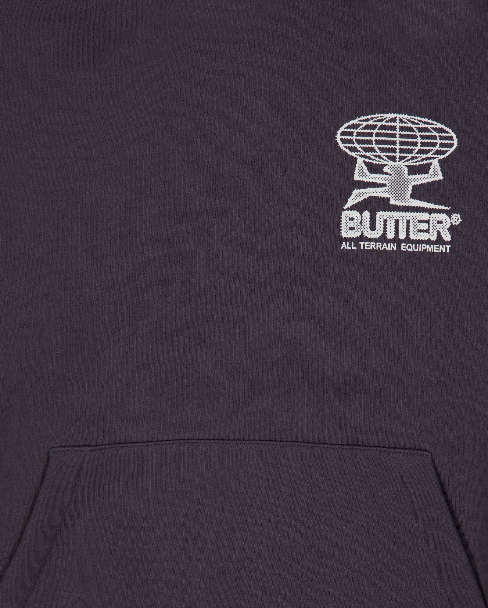 Sudadera Butter Goods Terrain Negra Unisex