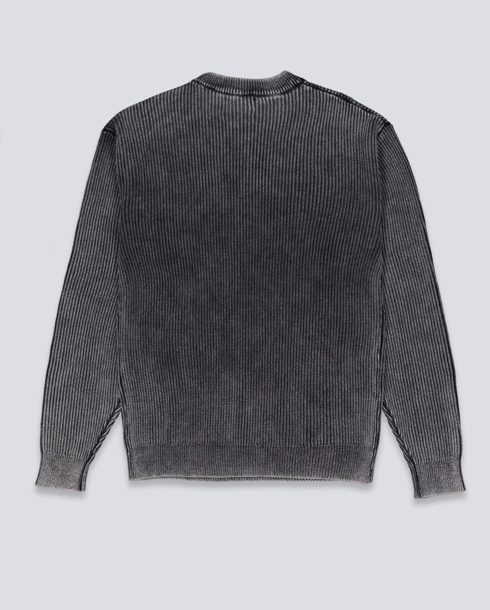 Jersey Butter Goods Bleach Knit Sweater Negro Unisex
