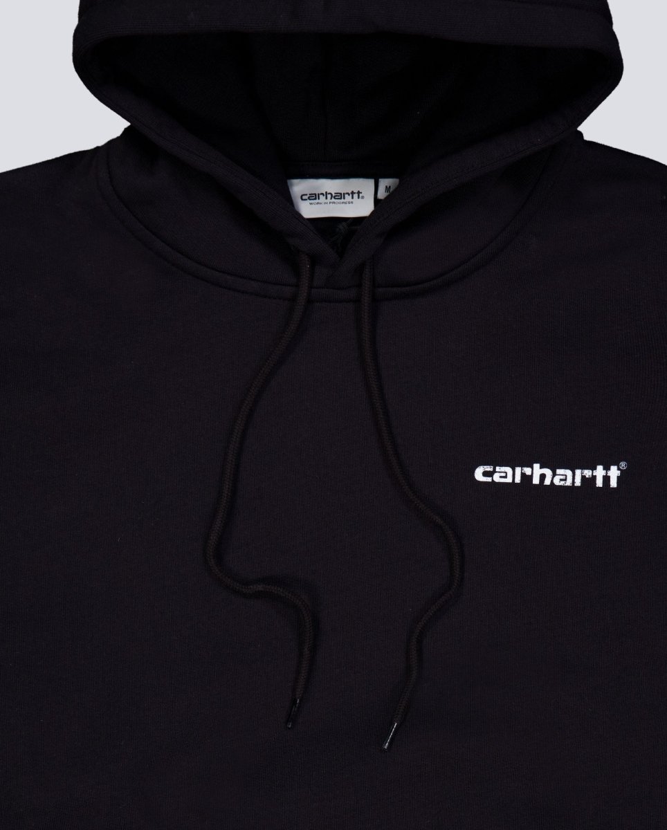 Sudadera Carhartt WIP Hooded Caps Negro Unisex