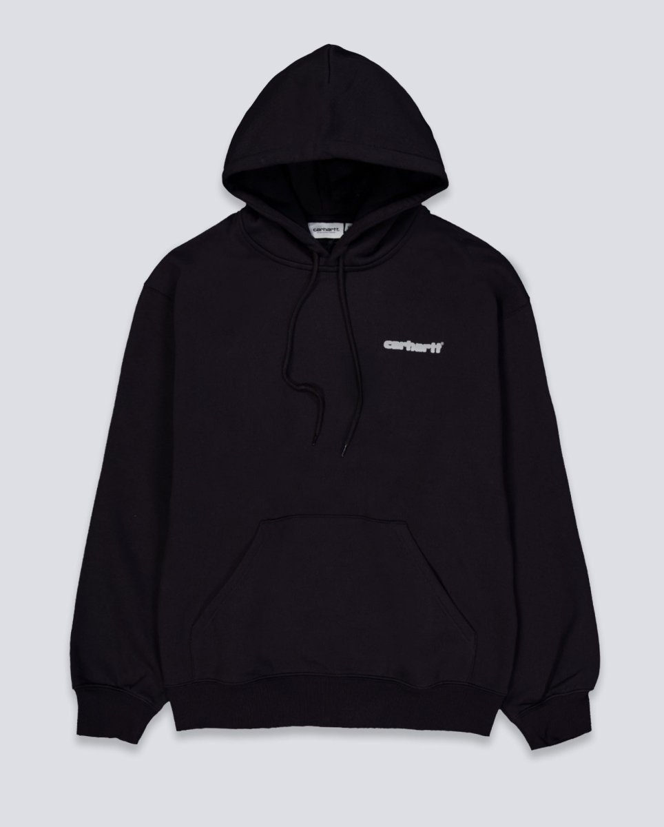 Sudadera Carhartt WIP Hooded Caps Negro Unisex