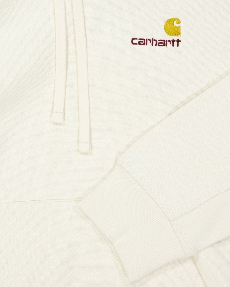 Sudadera Carhartt WIP American Script Hoodie Beige Unisex