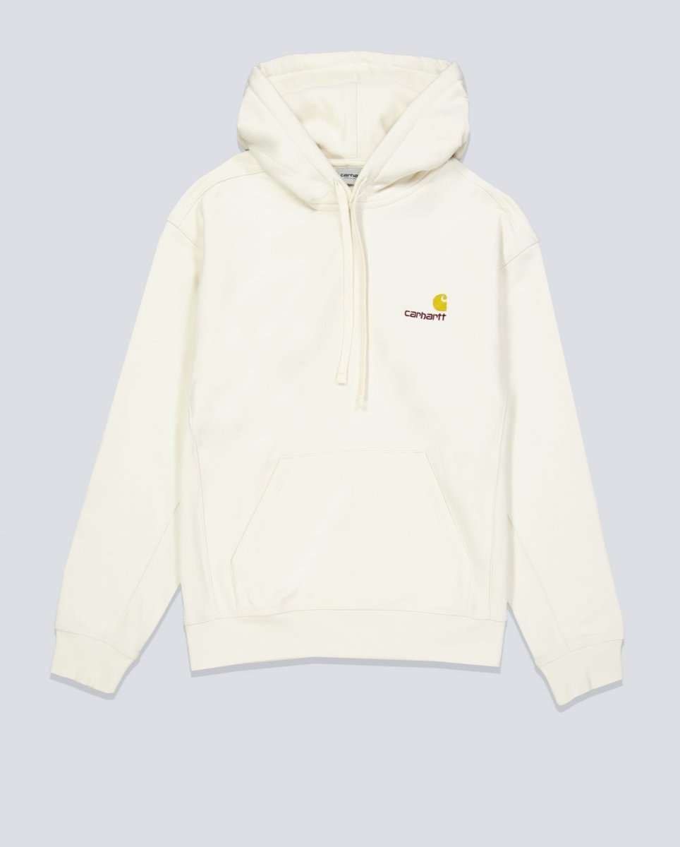 Sudadera Carhartt WIP American Script Hoodie Beige Unisex