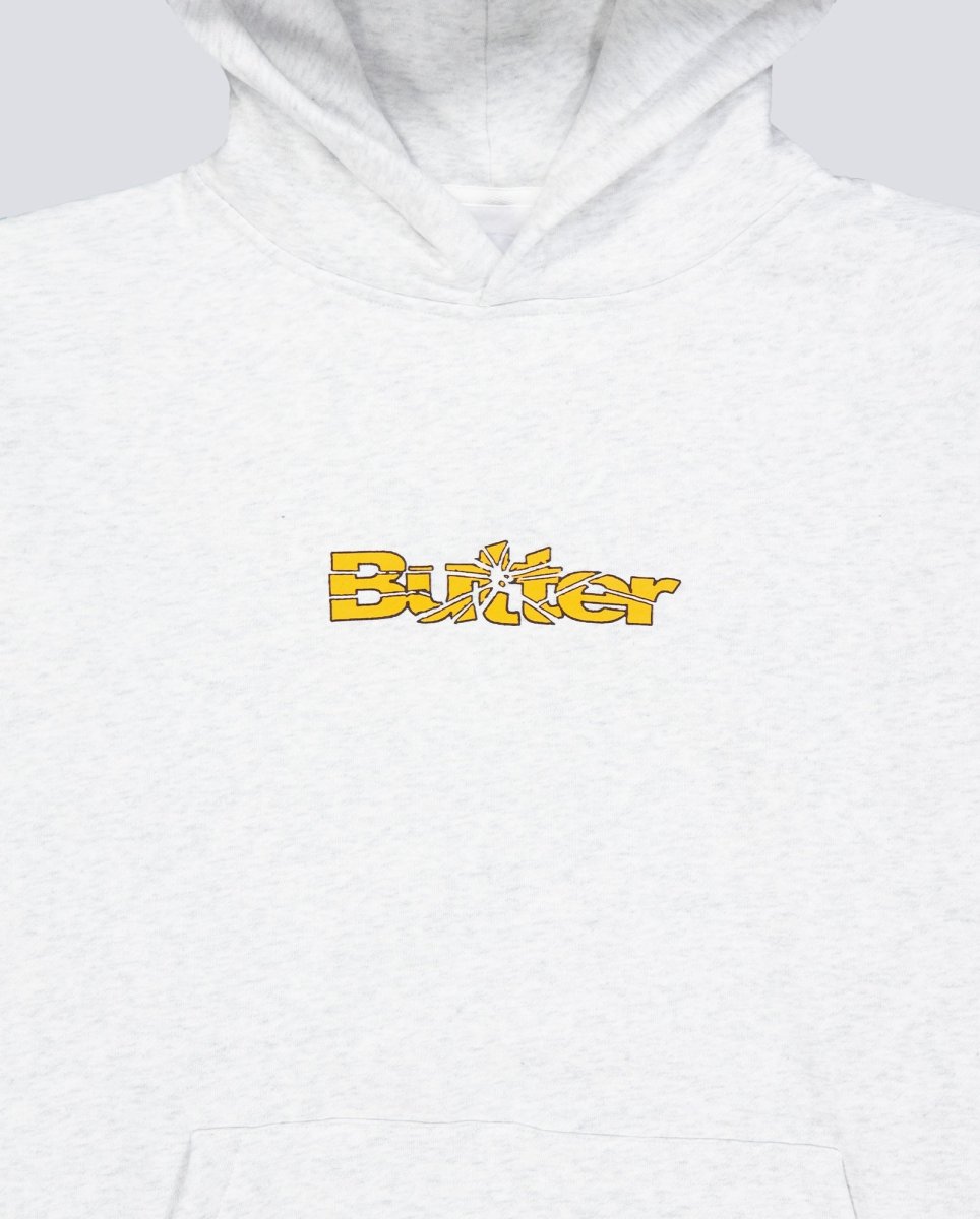 Sudadera Butter Goods Smashed Logo Gris Unisex