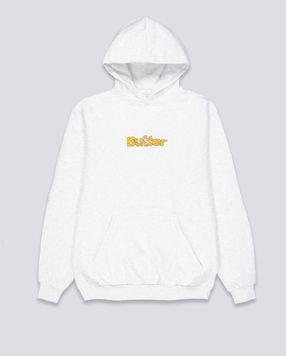 Sudadera Butter Goods Smashed Logo Gris Unisex