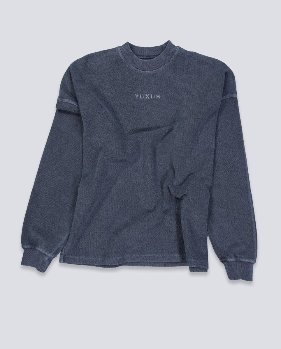 Sudadera Yuxus Cronos Reverse Azul Unisex