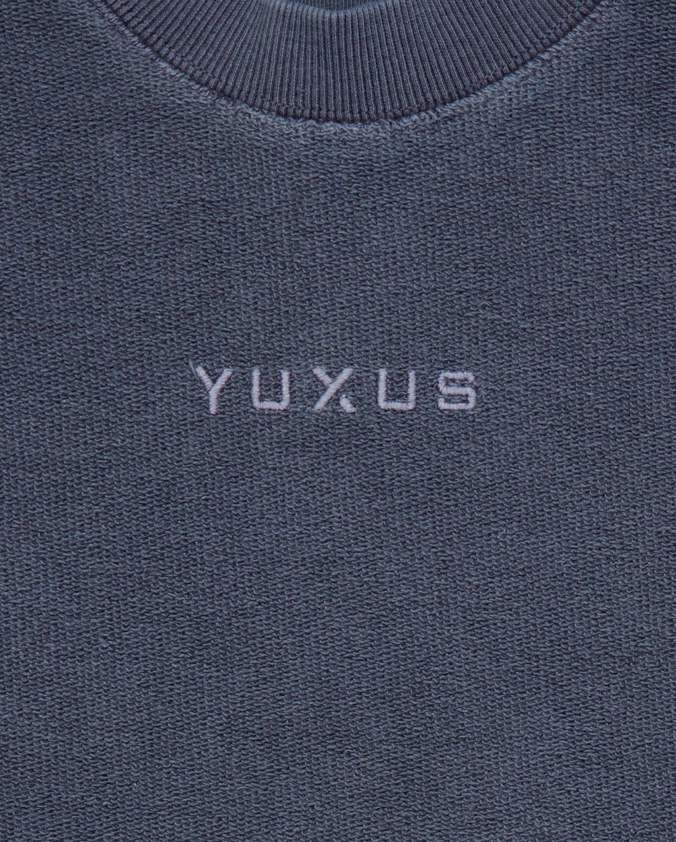 Sudadera Yuxus Cronos Reverse Azul Unisex