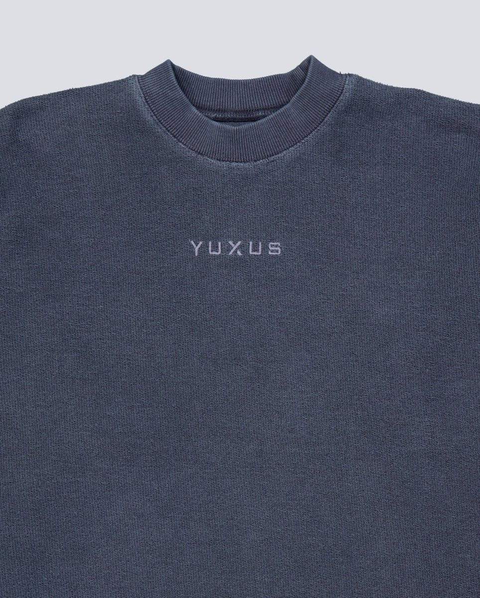 Sudadera Yuxus Cronos Reverse Azul Unisex