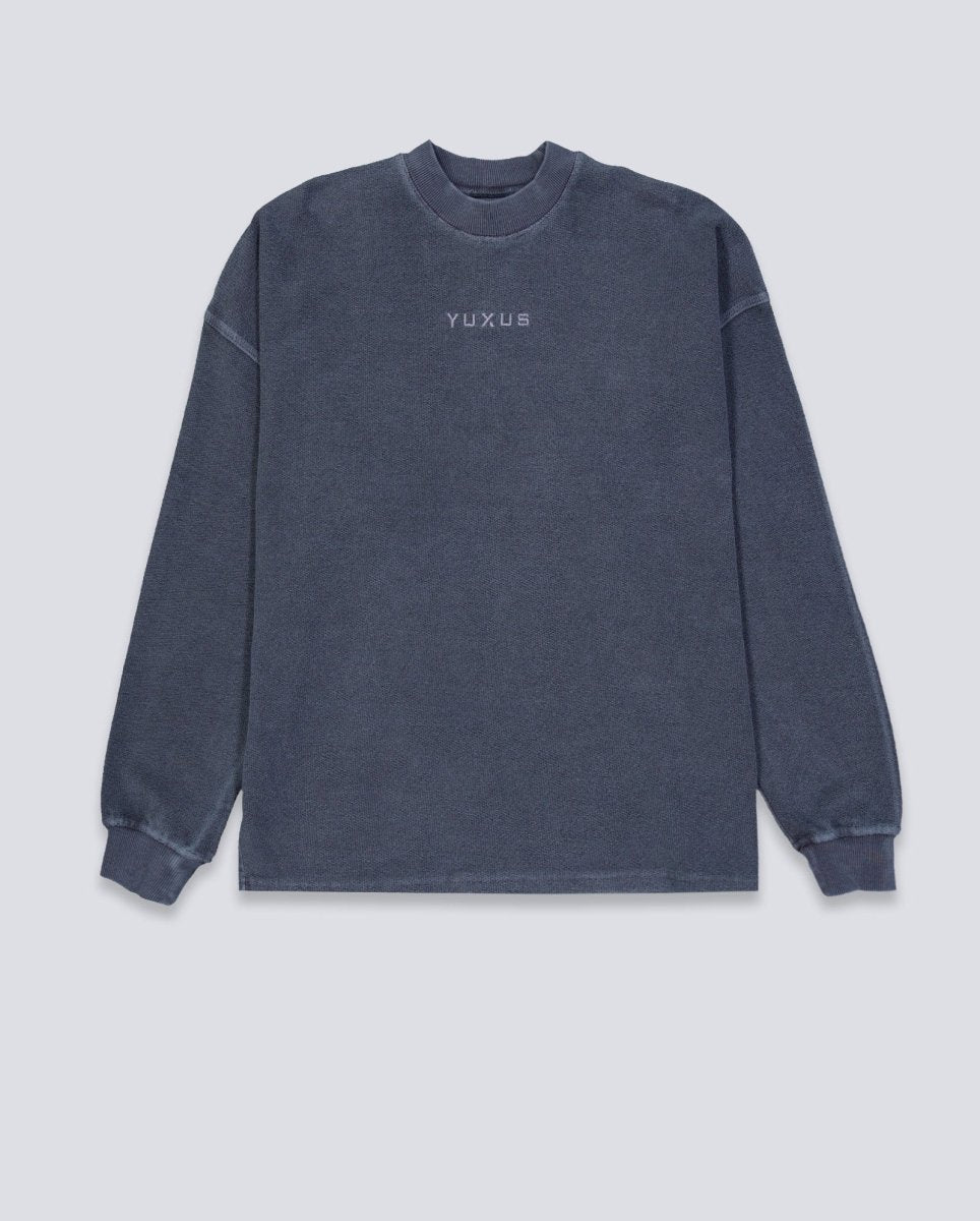 Sudadera Yuxus Cronos Reverse Azul Unisex
