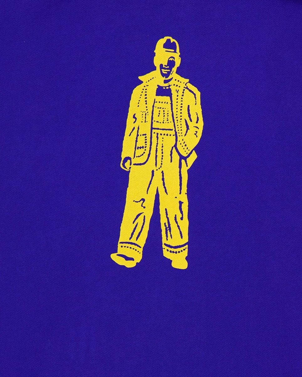 Chaqueta We Are Not Friends Cowboy Zip Azul Unisex