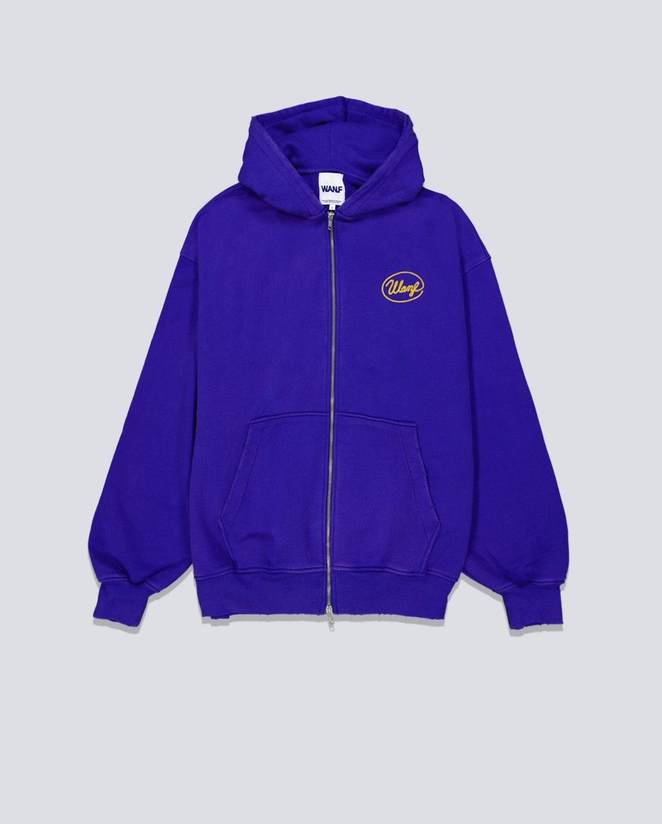 Chaqueta We Are Not Friends Cowboy Zip Azul Unisex