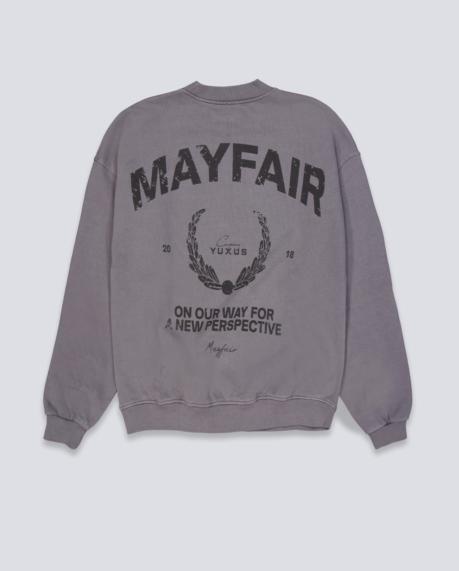 Sudadera Yuxus Mayfair Gris Unisex