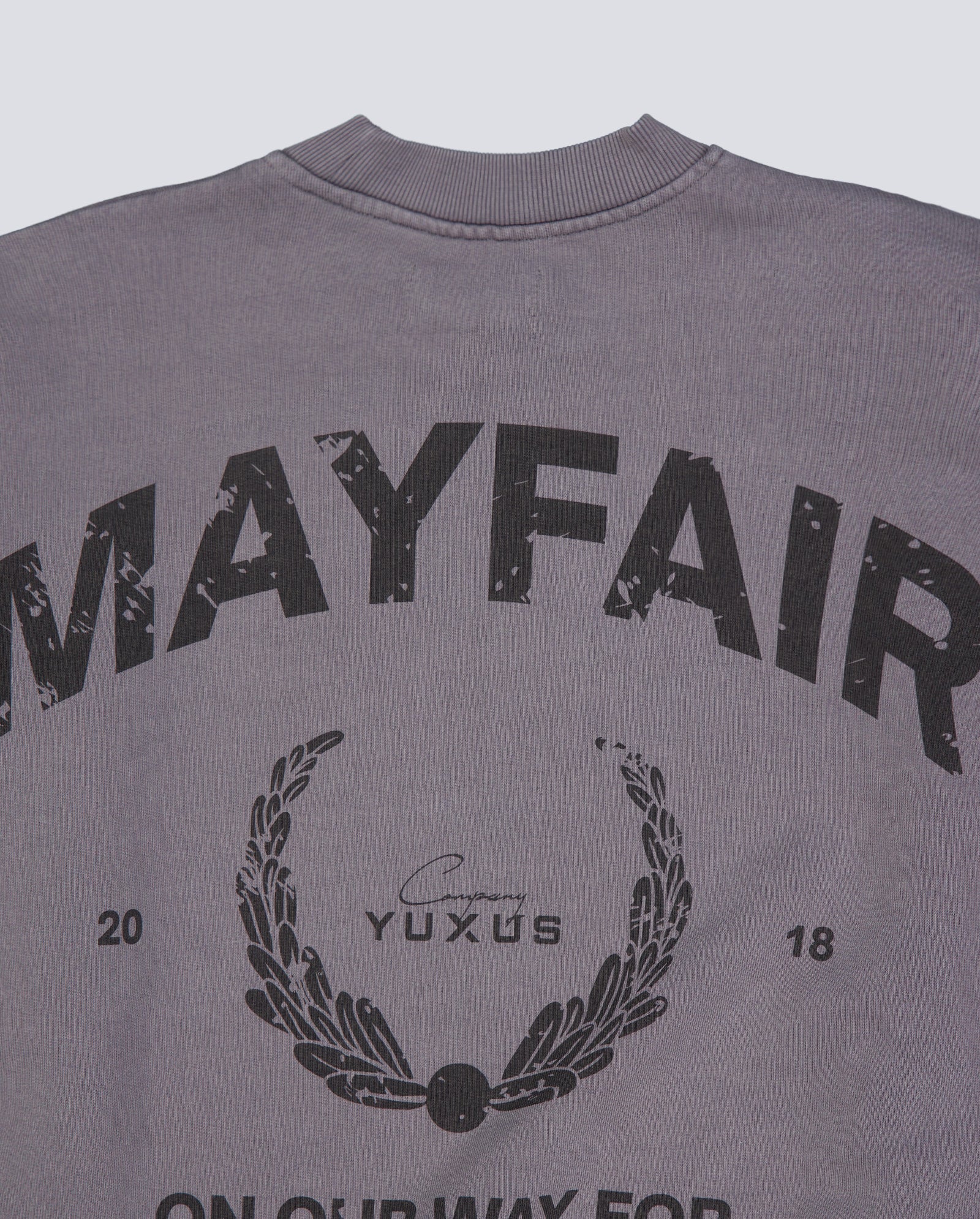 Sudadera Yuxus Mayfair Gris Unisex