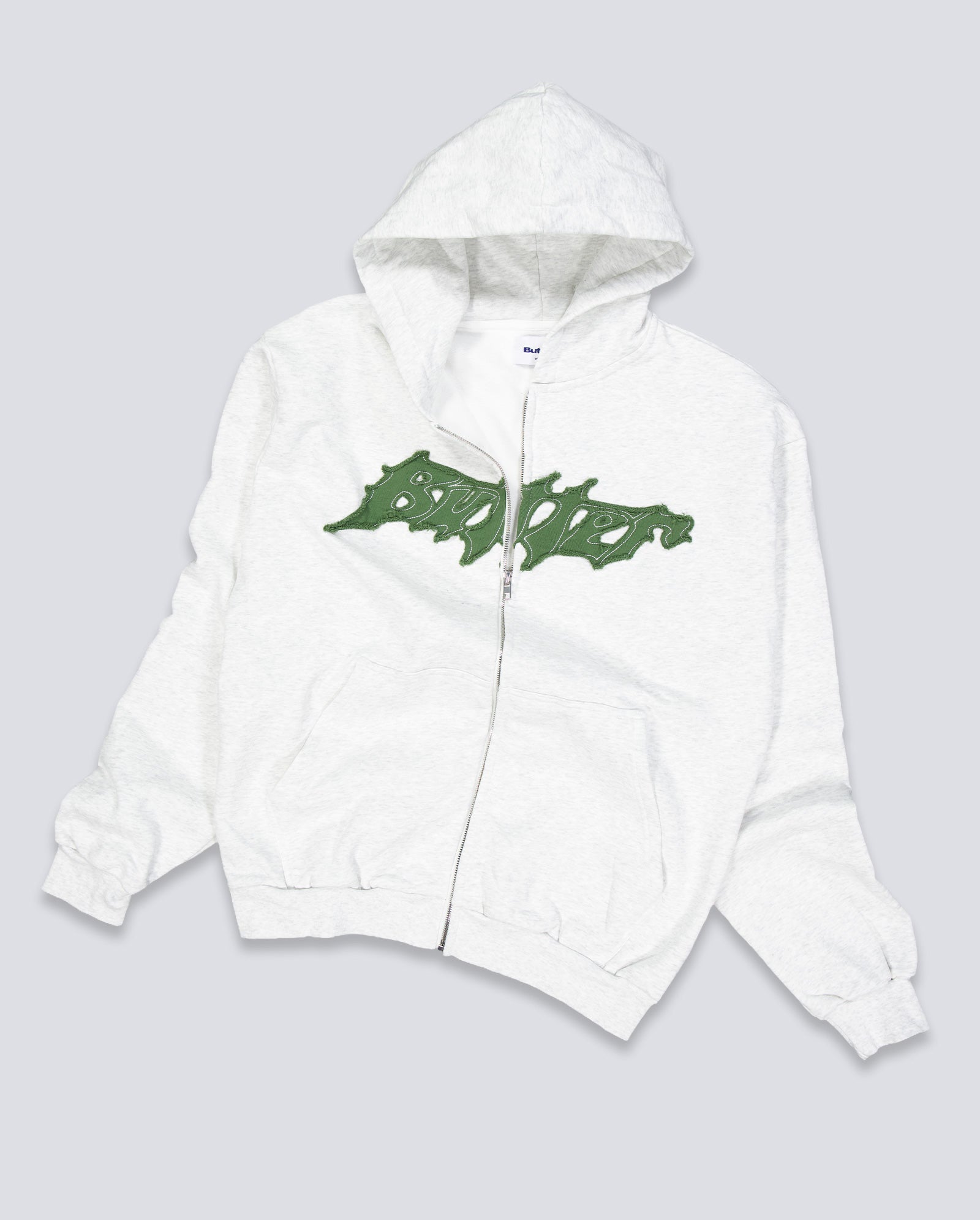 Chaqueta Butter Goods Amplify Zip-Thru Gris Unisex