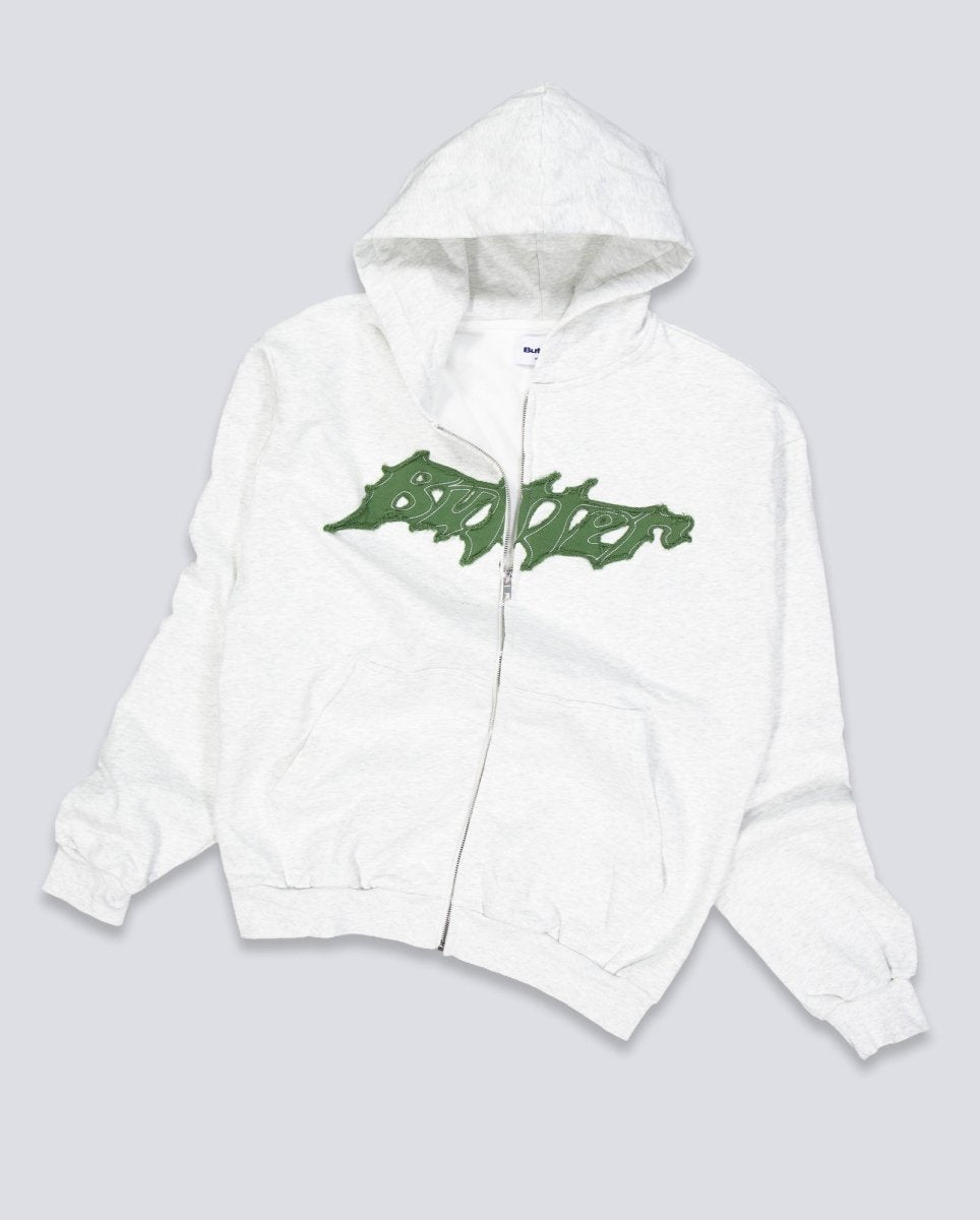 Chaqueta Butter Goods Amplify Zip-Thru Gris Unisex